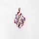 Symphony - Terence Rhombus S-Violet Organza - 1